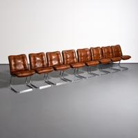 Set of 8 Roche-Bobois Cantilevered Dining Chairs - Sold for $4,480 on 12-03-2022 (Lot 619).jpg